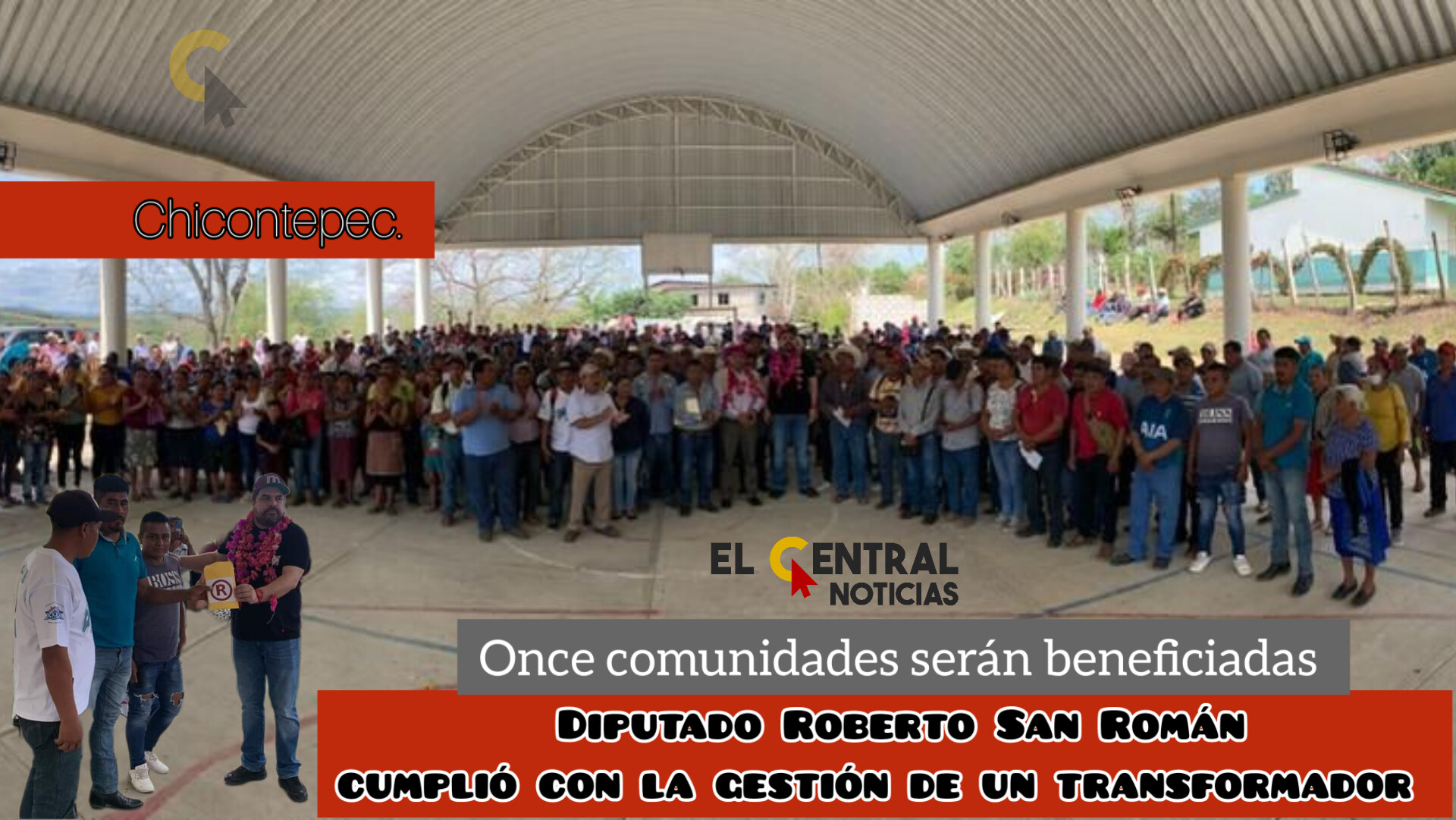 Roberto San Román cumplió con la gestión de un transformador; 11  comunidades las beneficiadas